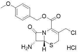 7-氨基-3-氯甲基-3-頭孢唑啉-4-羧酸對(duì)甲氧芐鹽酸鹽