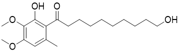6-(10-羥基癸?；?-2,3-二甲氧基-5-甲酚